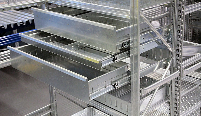 Scaffalatura Incastro Zincata per Magazzino