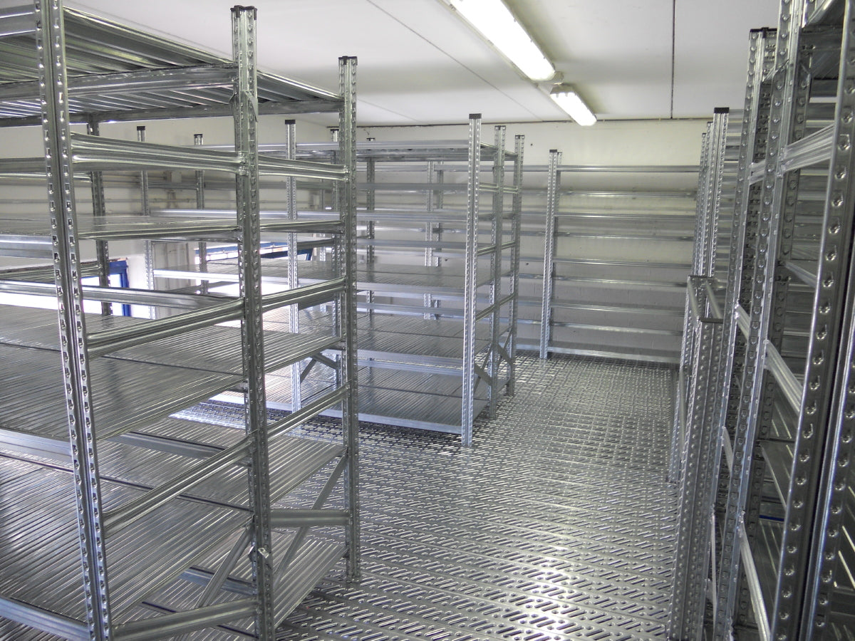 Scaffalatura Incastro Zincata per Magazzino