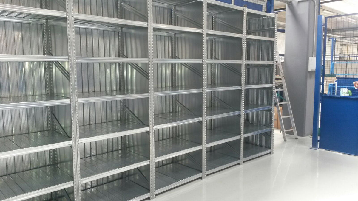 Scaffalatura Incastro Zincata per Magazzino